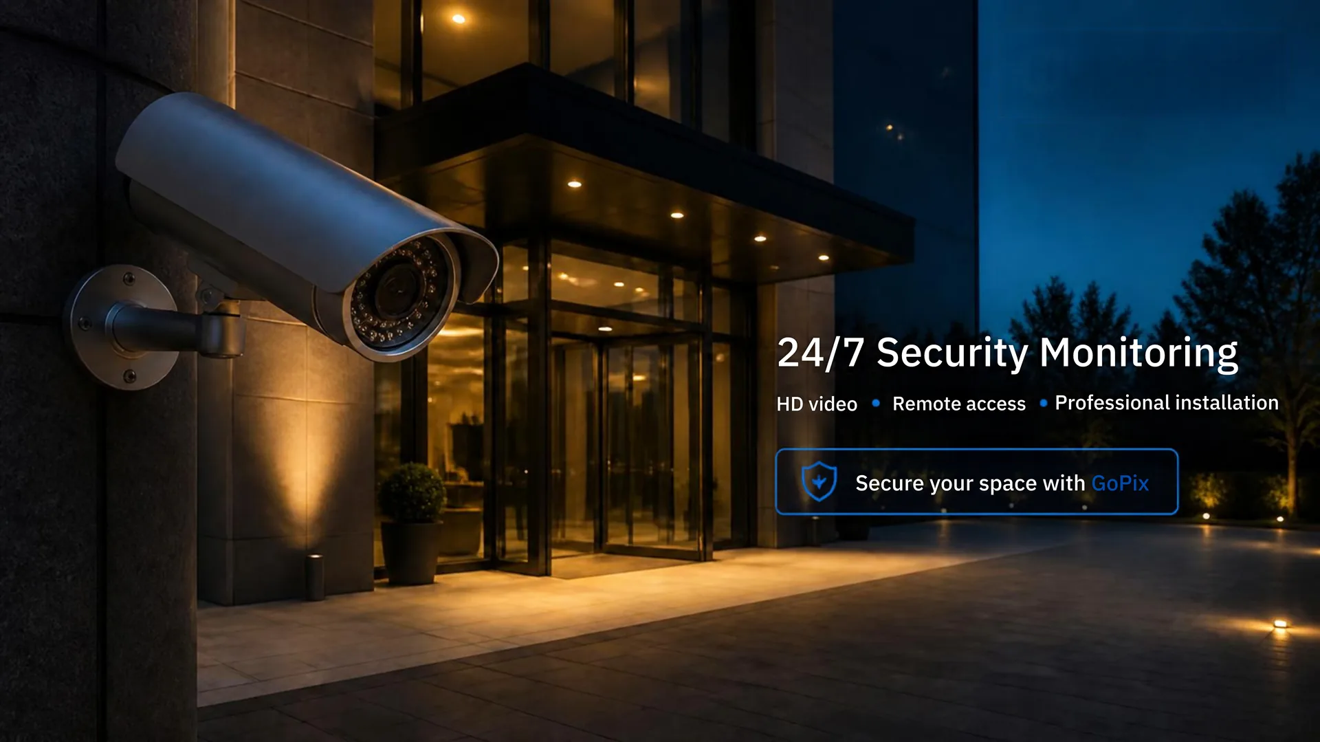 24/7 Security Monitoring — HD video, remote access, professional installation.