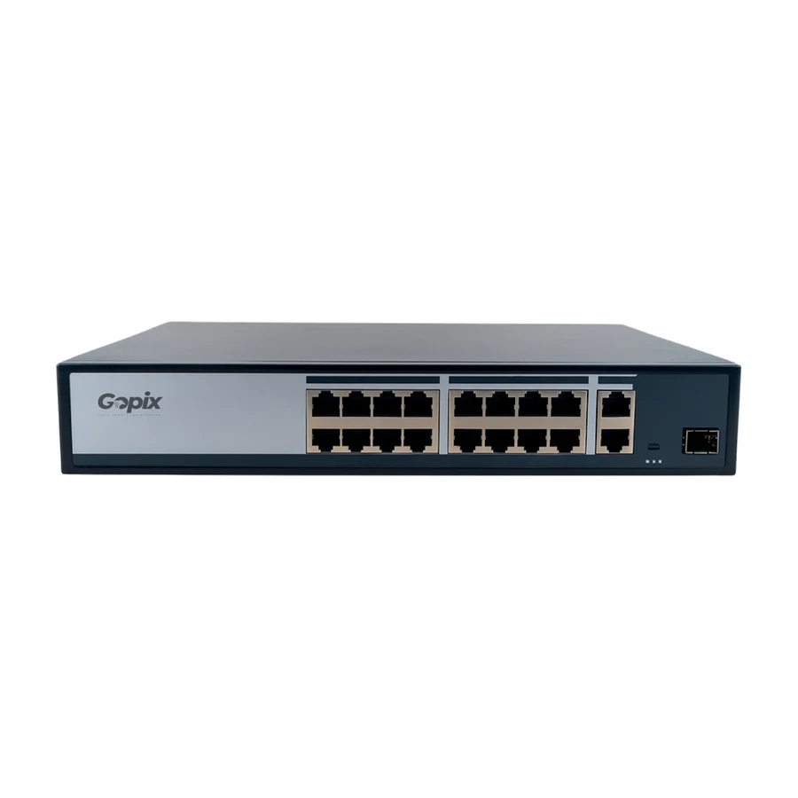 16 PORT UPLINK GIGA POE SWITCH